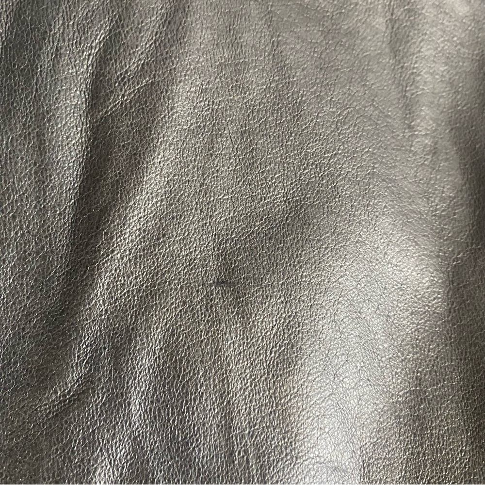 Lane Bryant Genuine Leather Jacket Women's Size 18/20 Brown Button Closure - Picture 16 of 16